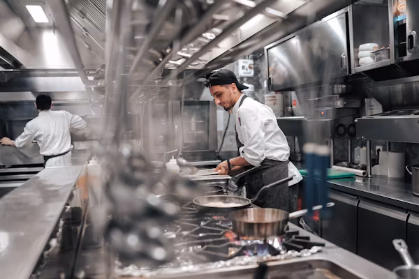 Restaurant kitchen